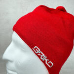 Bonnet à pompon Briko unisexe rouge taille TU — vue 5
