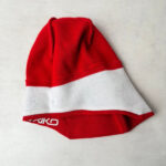 Bonnet à pompon Briko unisexe rouge taille TU — vue 9