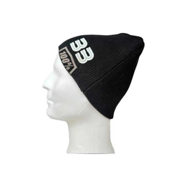 Bonnet 100% Skully Beanie unisexe noir taille TU