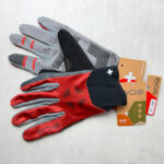 Paire de gants multisport Track Hero homme rouge taille L — vue 3