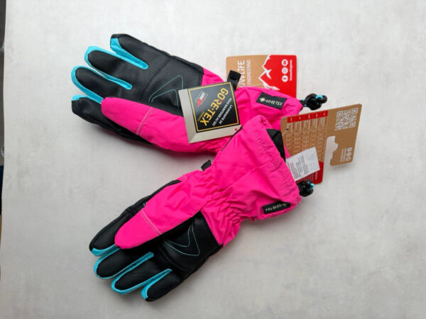 Gants de ski junior JR Lucky GTX Glove rose fuchsia taille Junior L / 6 — vue 4