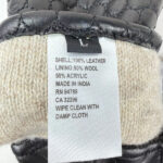 Gants Sans marque femme noir taille L — vue 6