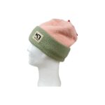 Bonnet polaire Kari Traa Ane Beanie unisexe rose pâle/vert sauge taille TU