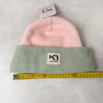 Bonnet polaire Kari Traa Ane Beanie unisexe rose pâle/vert sauge taille TU — vue 4