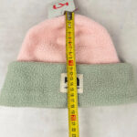 Bonnet polaire Kari Traa Ane Beanie unisexe rose pâle/vert sauge taille TU — vue 5