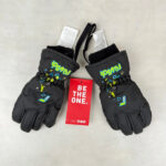 Gants de ski enfant noir taille EU IV / 4-5 ans — vue 2