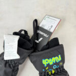 Gants de ski enfant noir taille EU IV / 4-5 ans — vue 3