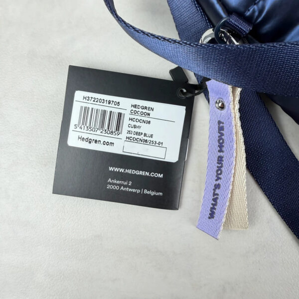 Sac bandoulière Cocoon unisexe bleu profond taille TU — vue 7