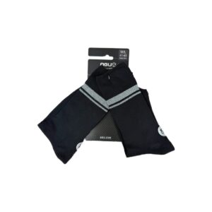 Couvre-chaussettes de vélo AGU unisexe noir taille M/L (41-43)