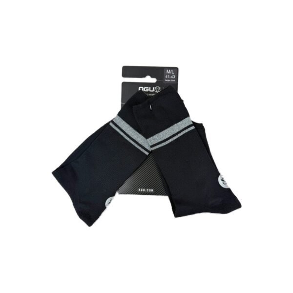 Couvre-chaussettes de vélo AGU unisexe noir taille M/L (41-43)