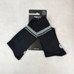 Couvre-chaussettes de vélo AGU unisexe noir taille M/L (41-43) — vue 2