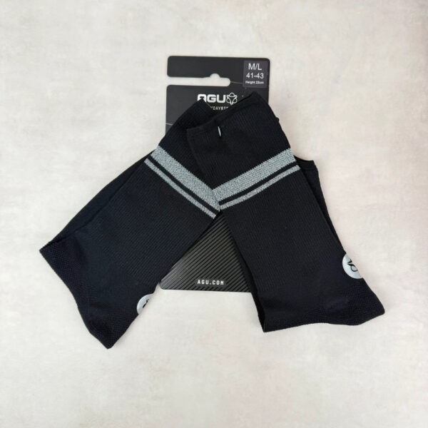 Couvre-chaussettes de vélo AGU unisexe noir taille M/L (41-43) — vue 2