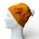 Bonnet femme orange taille 58 — vue 2