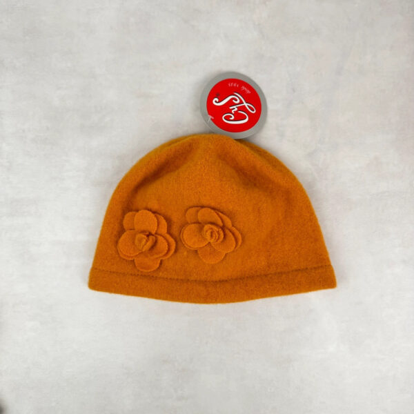 Bonnet femme orange taille 58 — vue 5