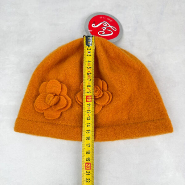 Bonnet femme orange taille 58 — vue 7
