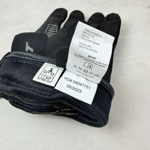 Gants de moto First GAN001 homme noir taille S / 8 — vue 6
