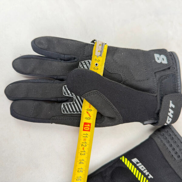 Gants de moto First GAN001 homme noir taille S / 8 — vue 8