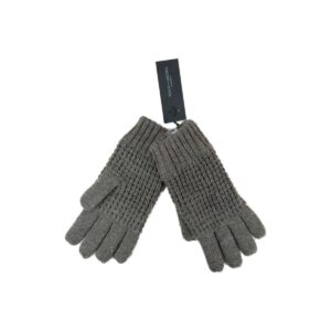 Gants en maille Bickley + Mitchell unisexe gris chiné taille TU