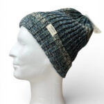Bonnet enfant Barts Akotan Beanie Kids bleu marine chiné taille 55 cm (8 ans et plus) — vue 2