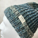 Bonnet enfant Barts Akotan Beanie Kids bleu marine chiné taille 55 cm (8 ans et plus) — vue 3