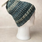 Bonnet enfant Barts Akotan Beanie Kids bleu marine chiné taille 55 cm (8 ans et plus) — vue 4