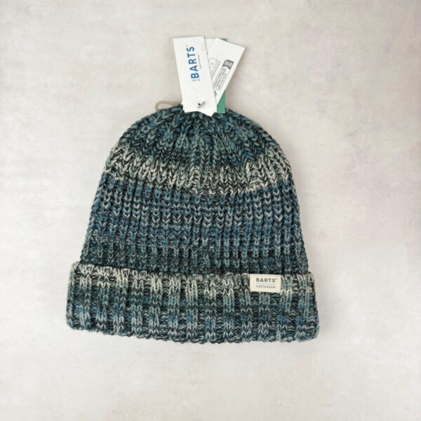 Bonnet enfant Barts Akotan Beanie Kids bleu marine chiné taille 55 cm (8 ans et plus) — vue 5