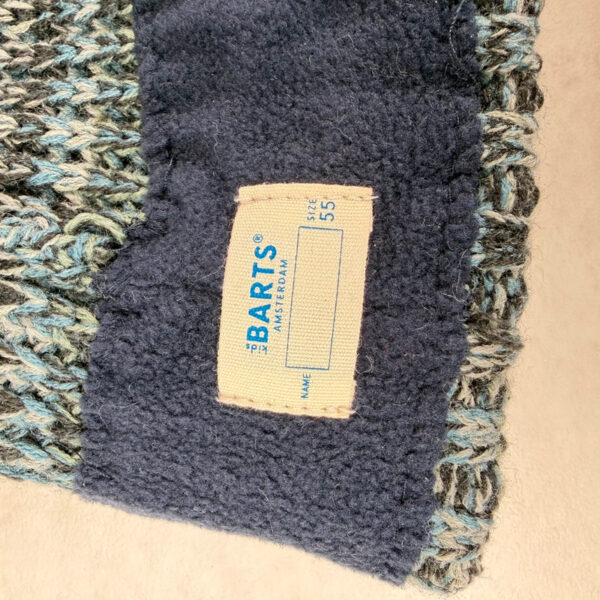Bonnet enfant Barts Akotan Beanie Kids bleu marine chiné taille 55 cm (8 ans et plus) — vue 11
