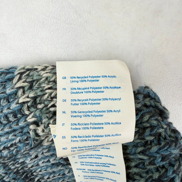 Bonnet enfant Barts Akotan Beanie Kids bleu marine chiné taille 55 cm (8 ans et plus) — vue 12