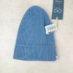 Bonnet côtelé à revers Weekend Beanie unisexe bleu clair taille TU — vue 5
