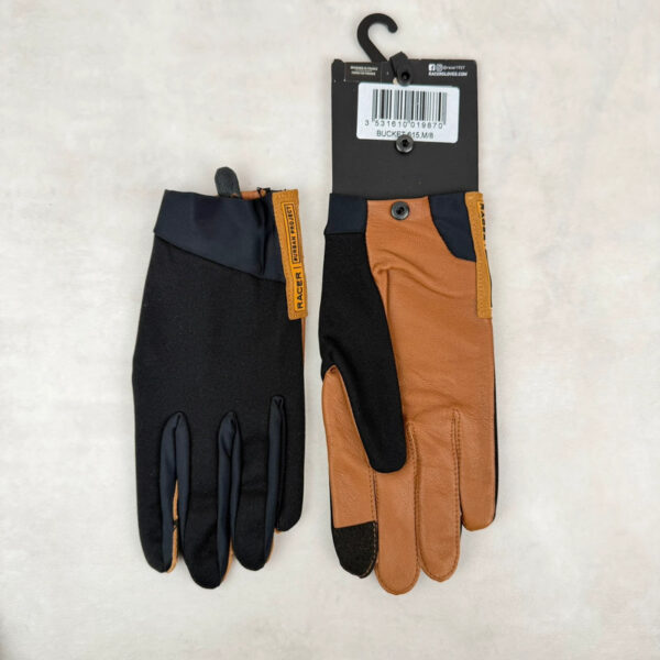 Gants Racer Bucket unisexe marron taille M — vue 3