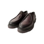 Chaussures derby à lacets homme marron foncé taille 43