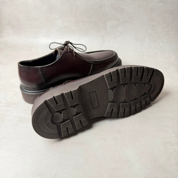 Chaussures derby à lacets homme marron foncé taille 43 — vue 4