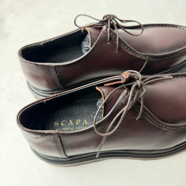 Chaussures derby à lacets homme marron foncé taille 43 — vue 5