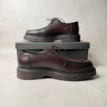 Chaussures derby à lacets homme marron foncé taille 43 — vue 8