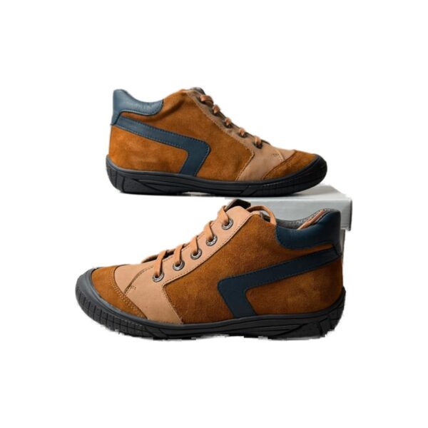 Baskets montantes cognac taille 35