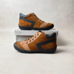 Baskets montantes cognac taille 35 — vue 2