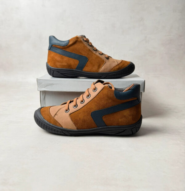 Baskets montantes cognac taille 35 — vue 2