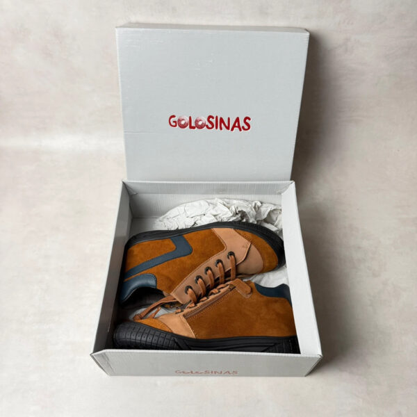 Baskets montantes cognac taille 35 — vue 3