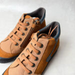 Baskets montantes cognac taille 35 — vue 5