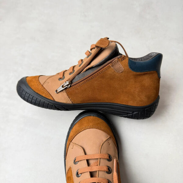 Baskets montantes cognac taille 35 — vue 6
