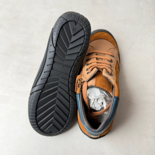 Baskets montantes cognac taille 35 — vue 8