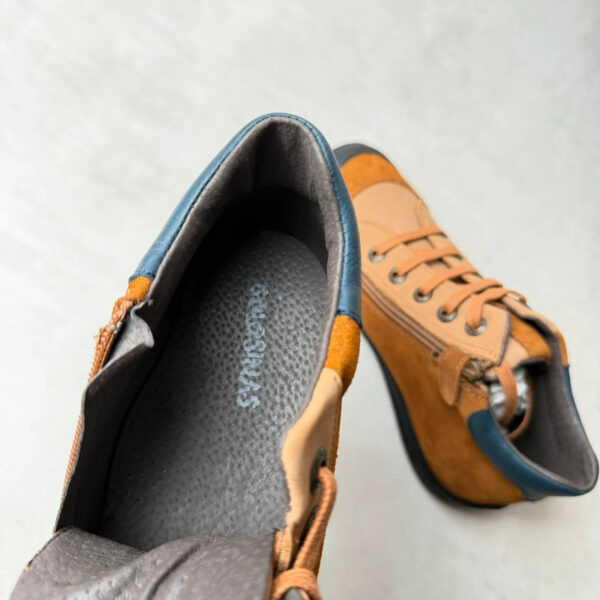Baskets montantes cognac taille 35 — vue 9