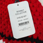 Bonnet à pompon enfant Blanc Bonnet rouge taille TU — vue 3