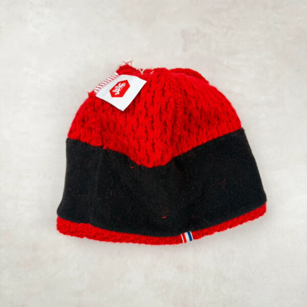Bonnet à pompon enfant Blanc Bonnet rouge taille TU — vue 7