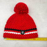 Bonnet à pompon enfant Blanc Bonnet rouge taille TU — vue 9