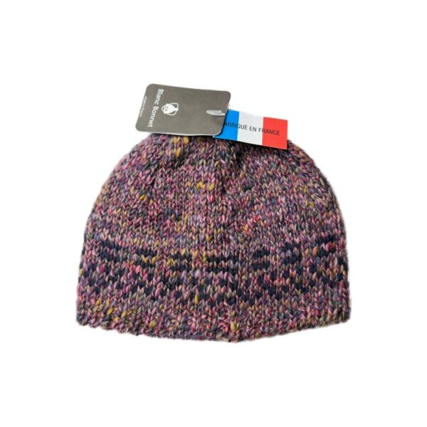 Bonnet Blanc Bonnet unisexe violet multicolore taille TU