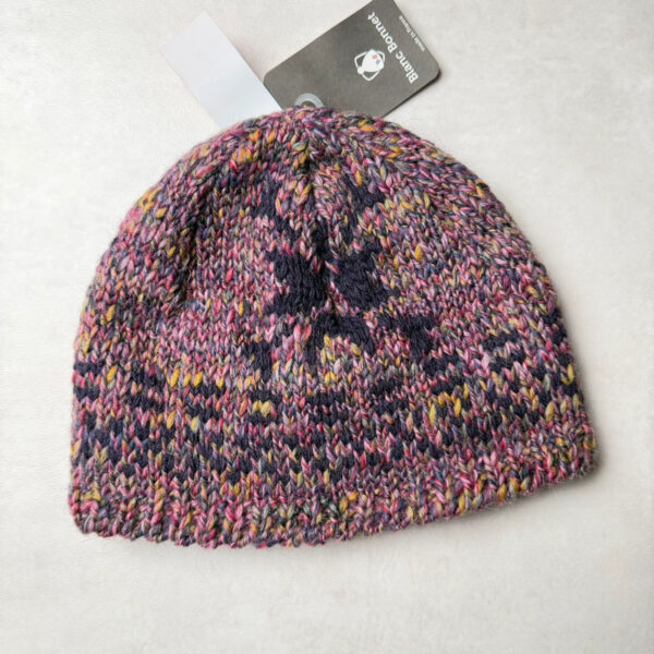 Bonnet Blanc Bonnet unisexe violet multicolore taille TU — vue 4
