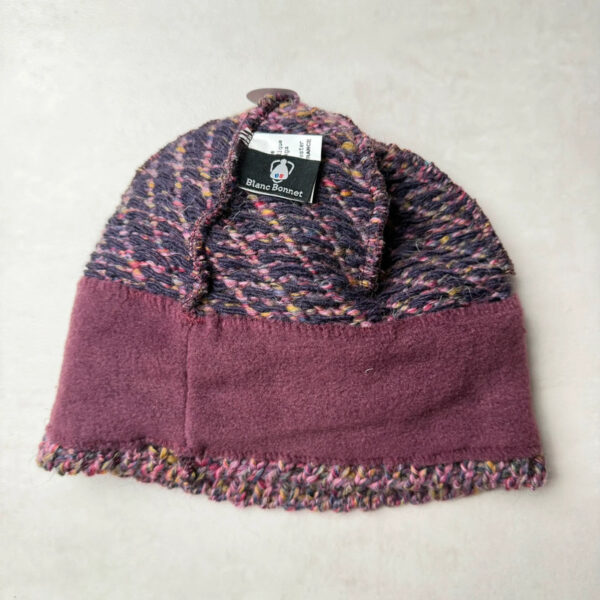 Bonnet Blanc Bonnet unisexe violet multicolore taille TU — vue 5