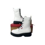 Bottines à lacets Levi's Joss unisexe blanc taille 36