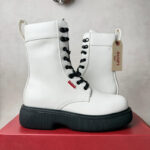 Bottines à lacets Levi's Joss unisexe blanc taille 36 — vue 3